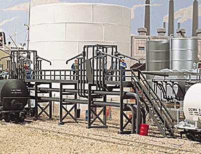 #ad Walthers Cornerstone HO Scale Building Structure Kit Oil Loading Platform $12.49