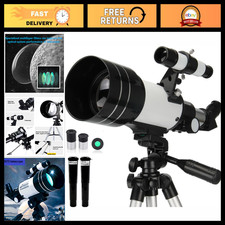 Powerful 300mm Astronomical Telescope - 70mm Aperture, 150x Magnification, Ideal