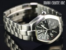 Raro orologio Invicta 39 mm Tonneau svizzero ETA2824-2 automatico quadrante nero SS