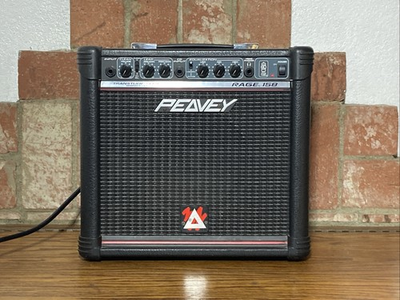 #ad Peavey Rage 158 Transtube Series 15 Watts Guitar Amplifier Red Stripe 8” Speaker $45.00