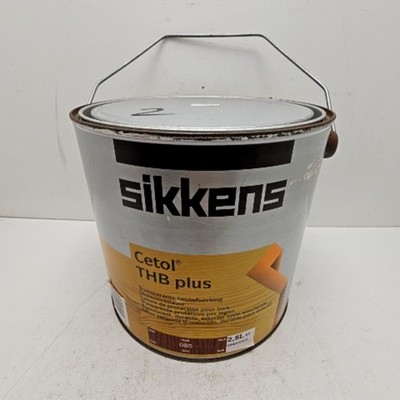 Sikkens Cetol THB Plus Holzlasur Teak 2,5L robust außen satiniert Ref24