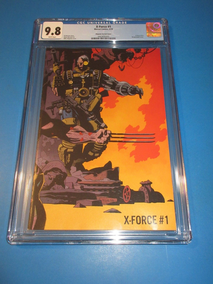 X-Force #1 Super Rare Mignola 1:500 Variant CGC 9.8 NM/M Gorgeous