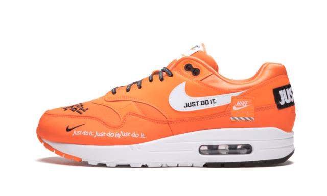 air max 1 just do it orange