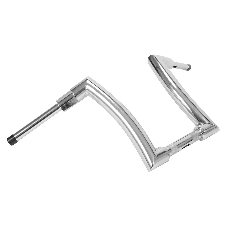 Black 14" Ape Hangers 1-1/2" Fat Bars For Harley Dyna Road King Softail Foto 4 de 4