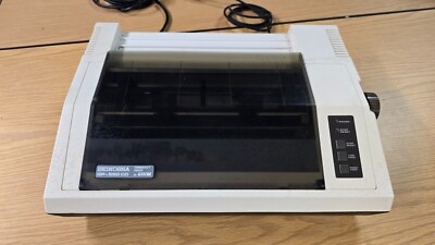 Rare Vintage COMMODORE PRINTER Seikosha GP-550 CD by Axion TESTED AND WORKING