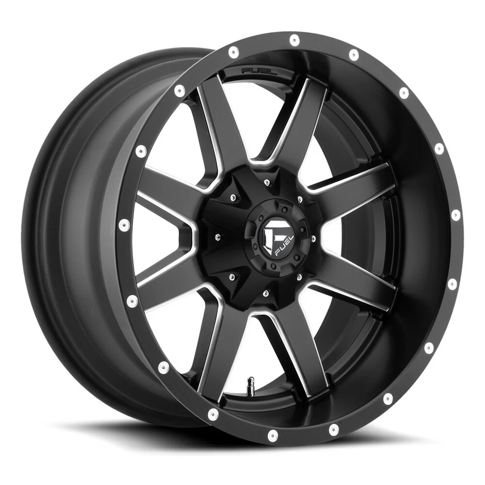 20" FUEL MAVERICK D538 WHEELS RIMS MATTE BLACK 5X150 5X139.7 D53820907050 20X9 Foto 2 de 4