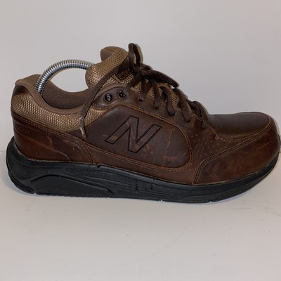 New Balance Sneaker Men MW928BR3 Brown Leather Rollbar Comfort Shoe 10 2E | eBay
