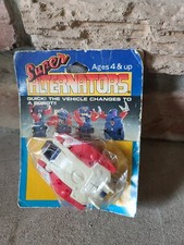 New 1986 Tomy Super Alternators Hovercraft Transforming Vehicle