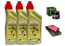 KIT/TAGLIANDO YAMAHA XJ6 600 DIVERSION 2009 2016 CASTROL 10W40 FILTRI OLIO ARIA