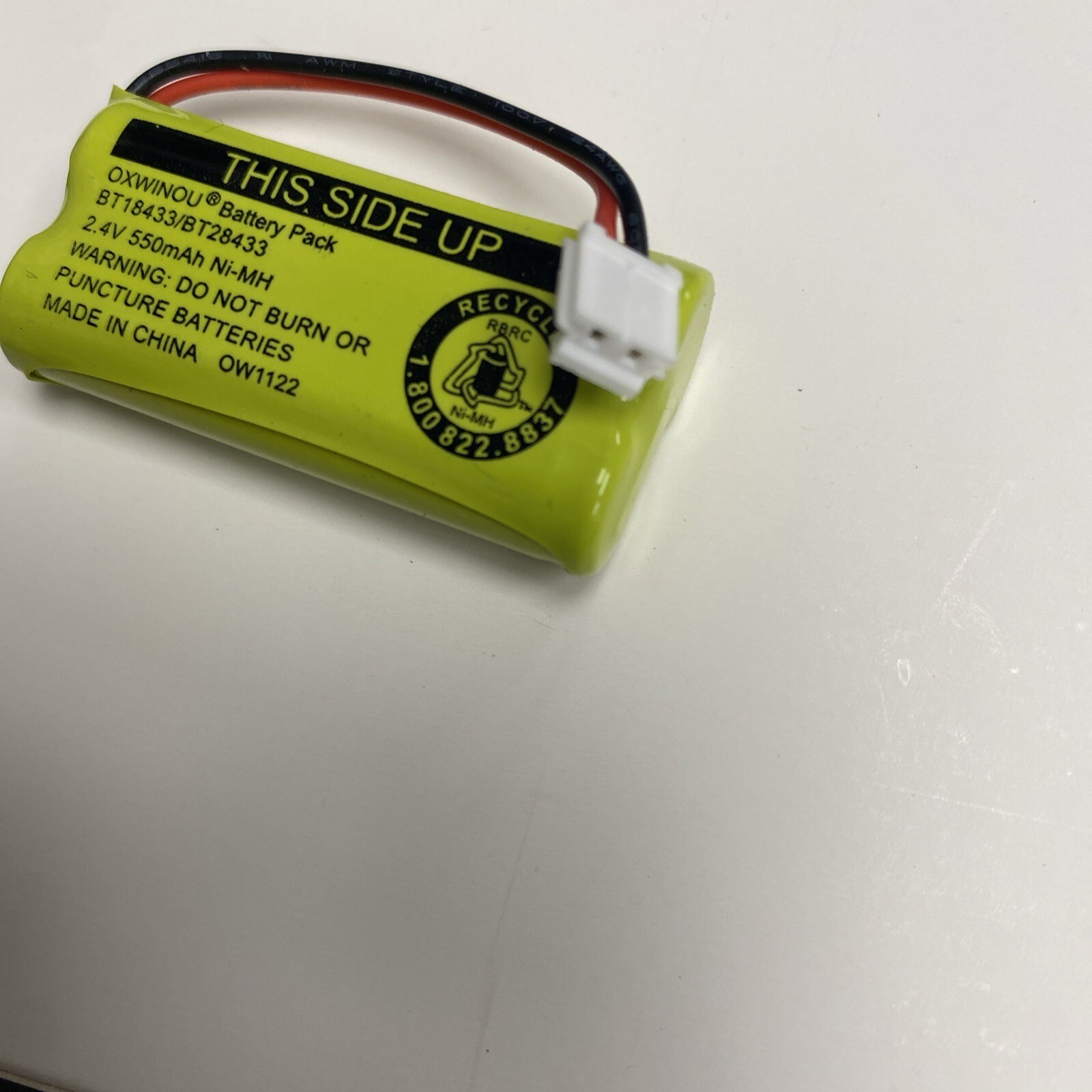 BT18433/BT28433 OW1122 TT104 Cordless Phone Battery 2.4V 550maH NIMH