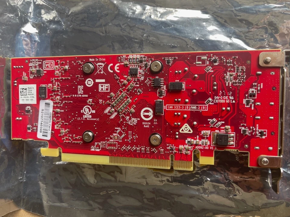 New Genuine Dell AMD Radeon RX540 1GB GDDR5 Video Card Low Profile Dell GDC6J - Image 2 of 4