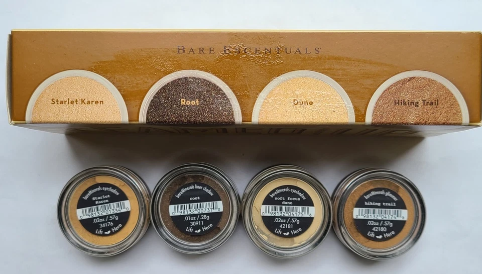 bareMinerals Bare Escentuals Teamed Up Eyeshadow Set Full Size .57g each - Image 2 of 4