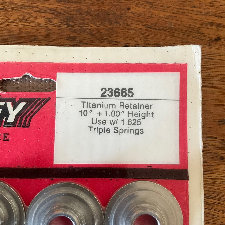 Titanium Retainers For Triple Springs | eBay