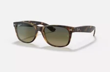 Ray-Ban New Wayfarer Classic Matte Havana Polarized Gradient 55 mm Sunglasses
