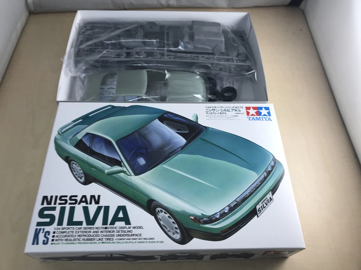 Tamiya 1/24 Sports car series No. 78 Nissan Silvia K's Plamoel 24078 | eBay