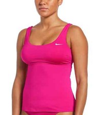 Nike Essential Tankini Top - S - Pink