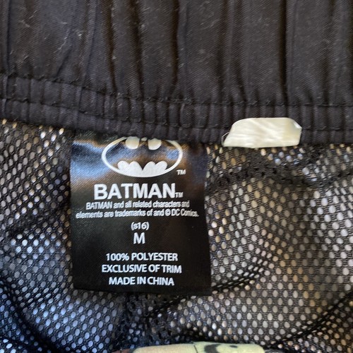 Batman DC Comics Swim Trunks Shorts Swimsuit Men's Medium Robin Superman Flash - Picture 4 of 10