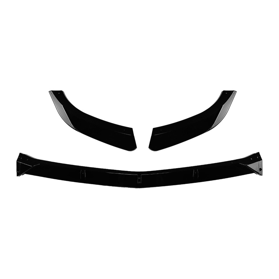 Gloss Black Front Lower Spoiler Lip Splitter For Benz GLC63 AMG X253