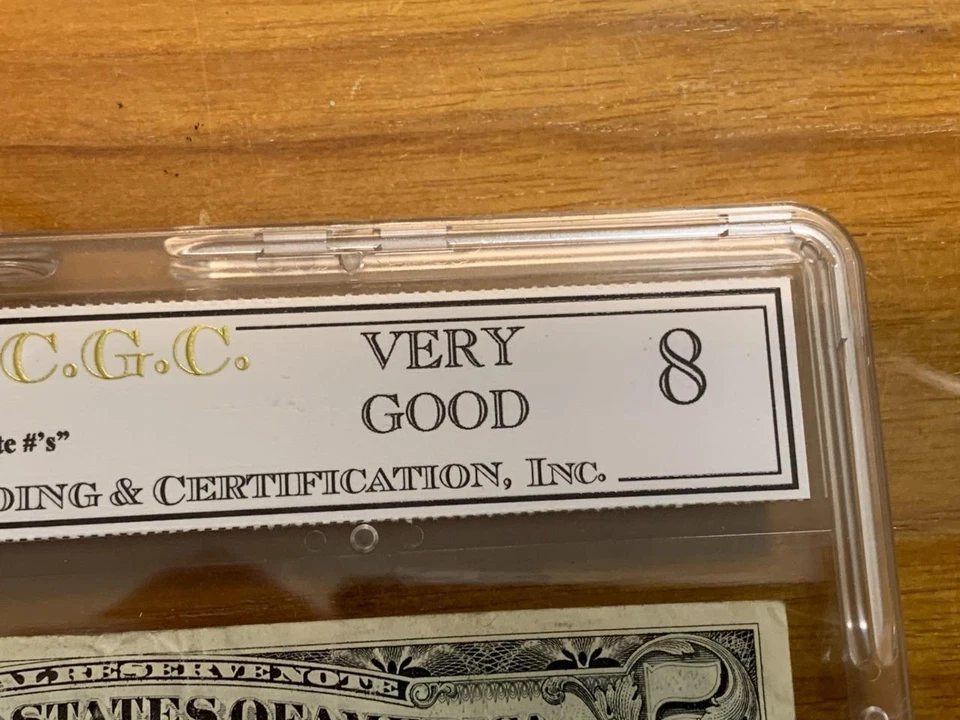 $5 Error Note 2 Different Back Check Numbers Circulated Condition SKU# 32912 - Image 3 of 4