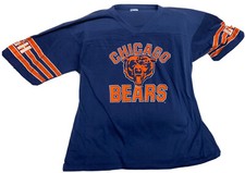 Vtg Mens Sz L-XL Chicago Bears Football NFL Shirt Garan