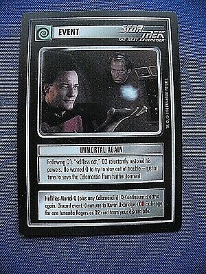 1996 Star Trek Next Generation Customizable Card Game Immortal