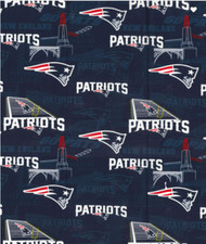 NFL NEW ENGLAND PATRIOTS - STADIUM 100 Cotton Fabric 1/4 yd, 9" x 44"