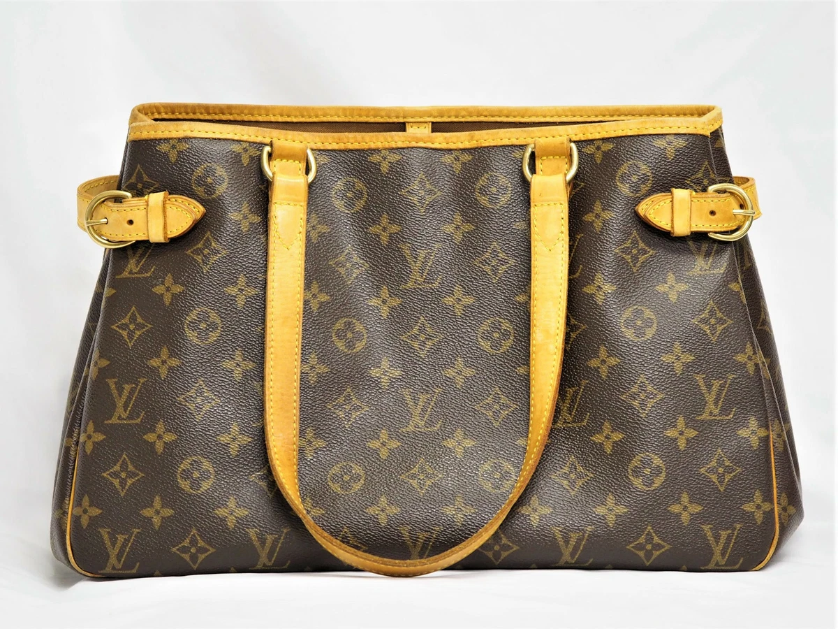 AUTHENTIC LOUIS VUITTON MONOGRAM BATIGNOLLES HORIZONTAL LEATHER