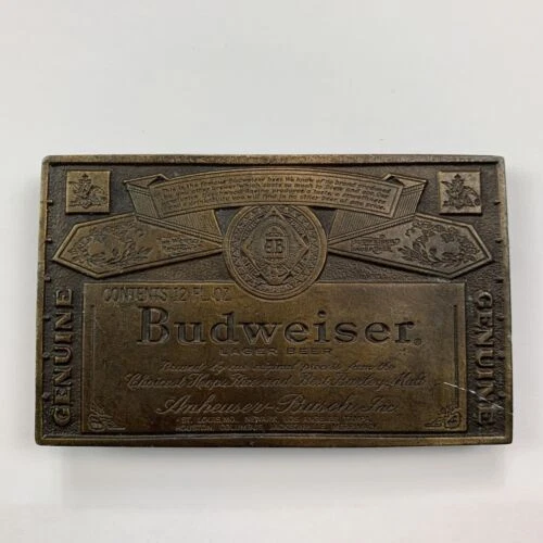 Accesorios Budweiser Hombre Vintage