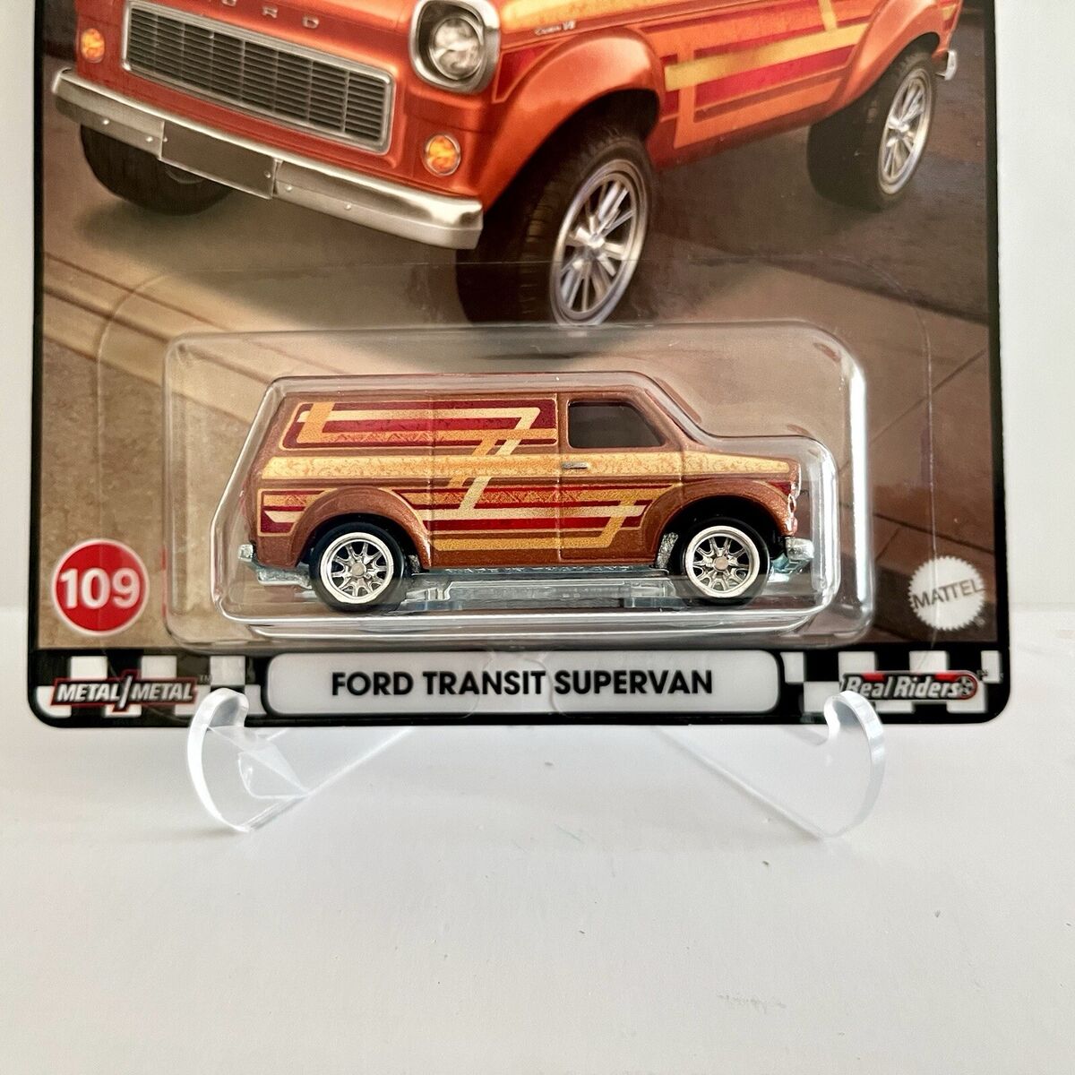 2024 Hot Wheels Boulevard #109 FORD TRANSIT SUPERVAN Premium 2024 Hot Wheels Boulevard #109 FORD TRANSIT SUPERVAN Premium