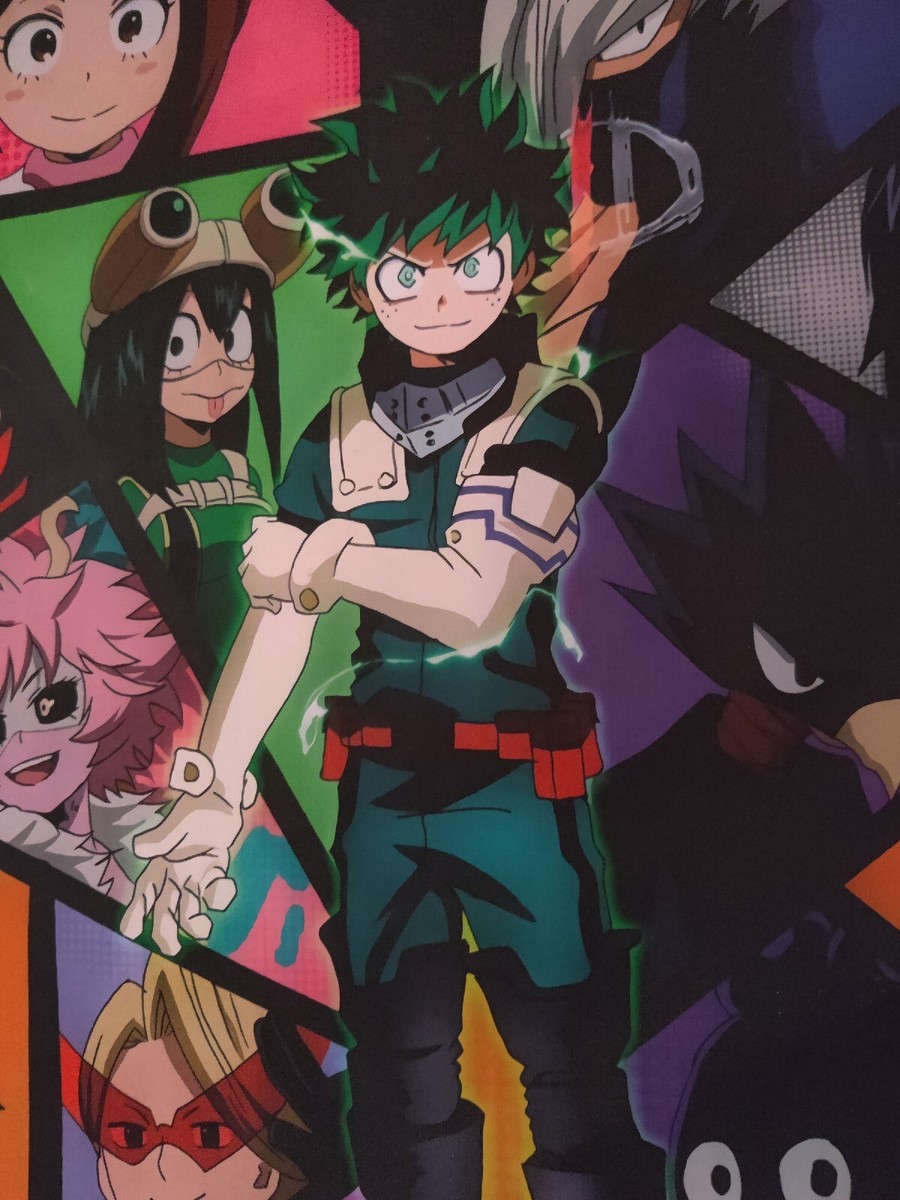 Class 1a Bnha Watches Bnha My Hero Academia Poster 16x24 All