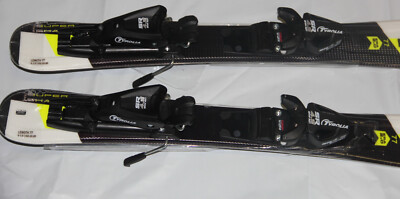 NEW HEAD Supershape kids Skis 77cm + Tyrolia adjustable bindings