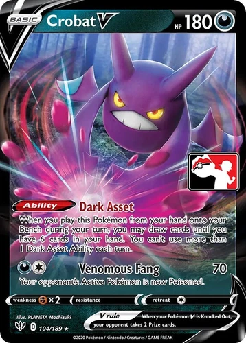 Crobat V 104/189 Prize Pack Series Cards