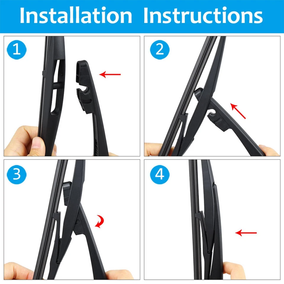 Комплект рычагов стеклоочистителя заднего стекла 250 мм 10 дюймов для Suzuki Swift 2005-2017 2018 - Изображение 3 из 4