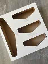 New Ziploc Bag Storage Organizer, Sandwich Bags Ziplock Organizer Wooden