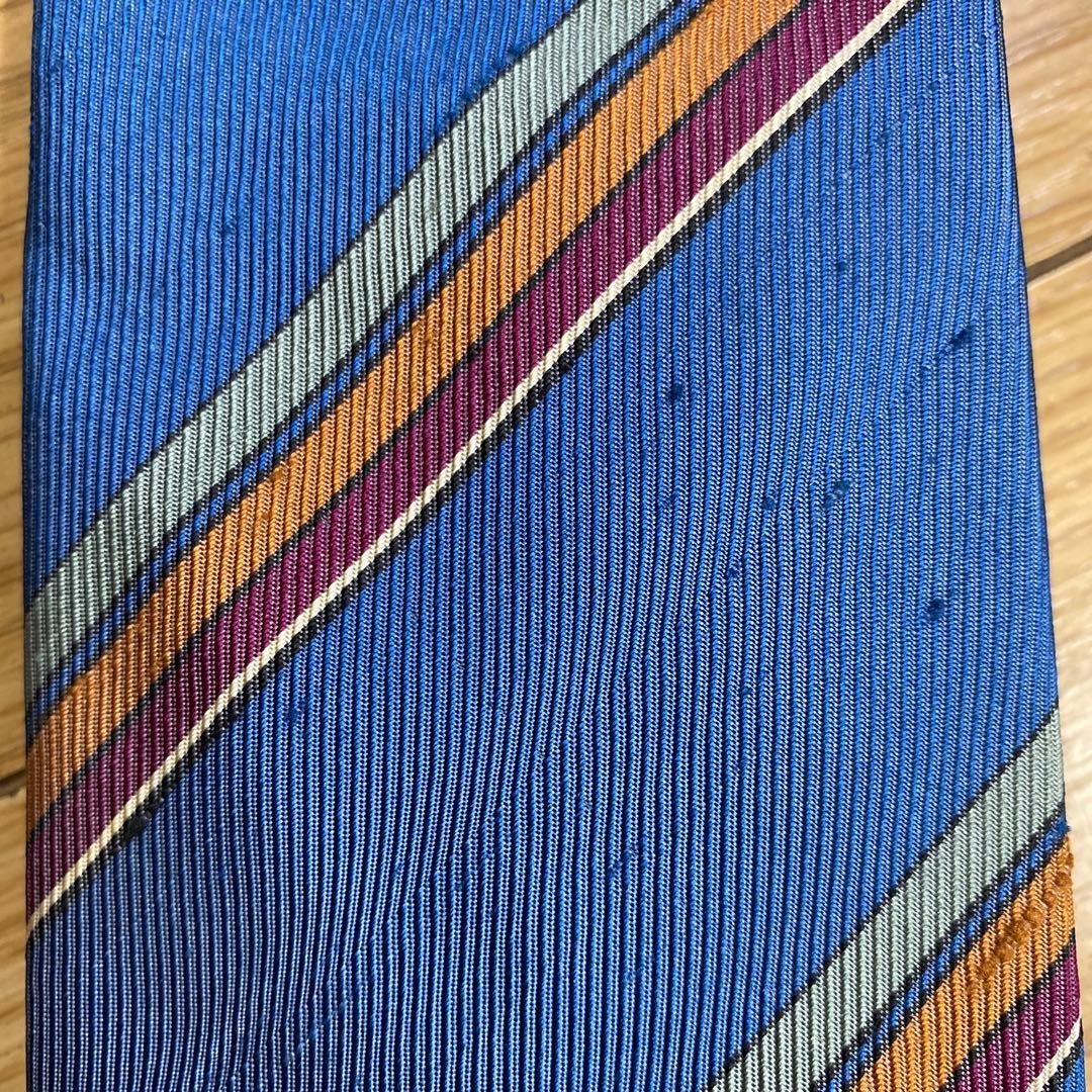 GUCCI Tie Damaged Processing Stripes - image 2