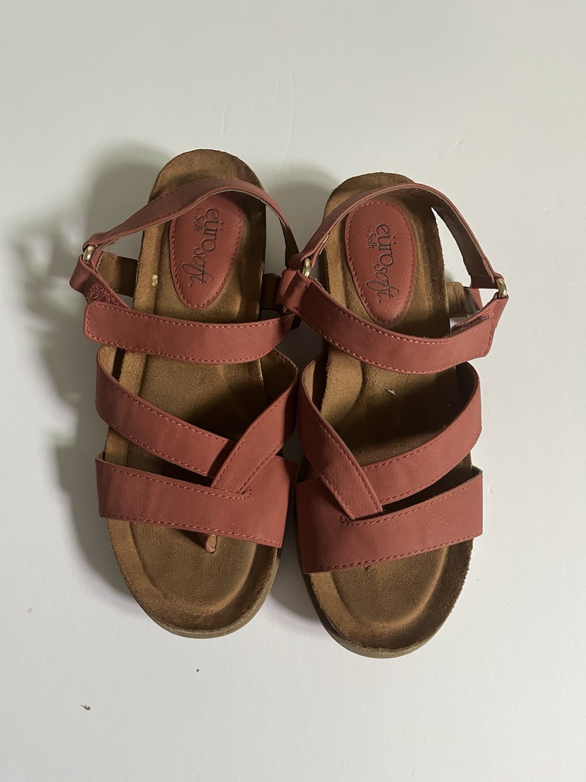 SAOLA Sandali Eurosoft Soft By Sofft Lynelle corallo suola antiscivolo taglia 7