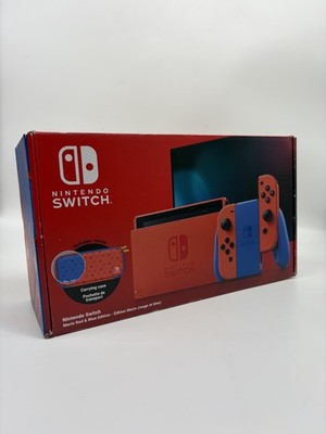 Nintendo Switch Konsole Mario Red & Blue Edition / vollständig in OVP / NEU