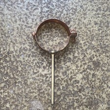 GRÖMO Kupfer Fallrohrschelle CU ø80 mit Schlagstift 100 mm