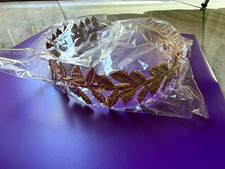 Gold Greek  Roman Leaf Laurel Crown Circlet Costume Headpiece, One Size