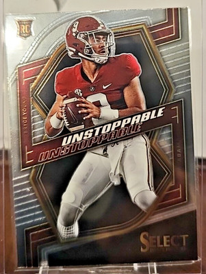 2023 Panini Select Draft Picks #UN-1 Bryce Young RC Unstoppable - Carolina
