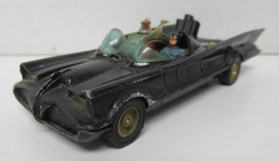 1960s Corgi Toys Batman Batmobile 1:43 Scale - Broken Windshield