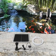 Solar Pump With Filter Circulating Fish Pond  Submersible Pump