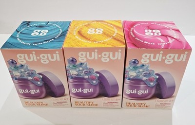3 Packs Gui Gui New Slime Kits Limited Edition Gloss Butter Cloud Sealed Boxes