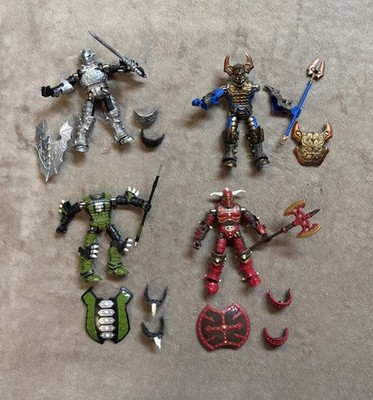 Mega Bloks Mag Magnetic Warriors Lot Of 4 For Parts Weapons & Accessories Shield