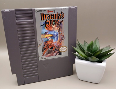 Castlevania 3 / III - Dracula´s Curse - Nintendo NES Spiel / Konami US Game   