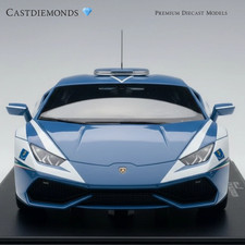 AUTOart 74609 LAMBORGHINI HURACAN LP610-4 POLICE CAR 1/18 MODEL CAR BLUE