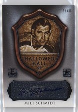 2016 Leaf ITG Enshrined Silver 7/40 Milt Schmidt #HH-MS1 Auto HOF k4s