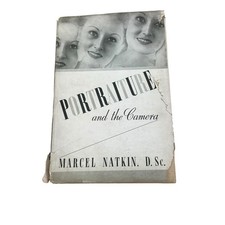 Portraiture And The Camera, Natkin, Marcel, Vintage Photography Book 1938 HB DJ
