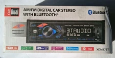Dual Electronics XDM17BT Single DIN Car Stereo NEW 