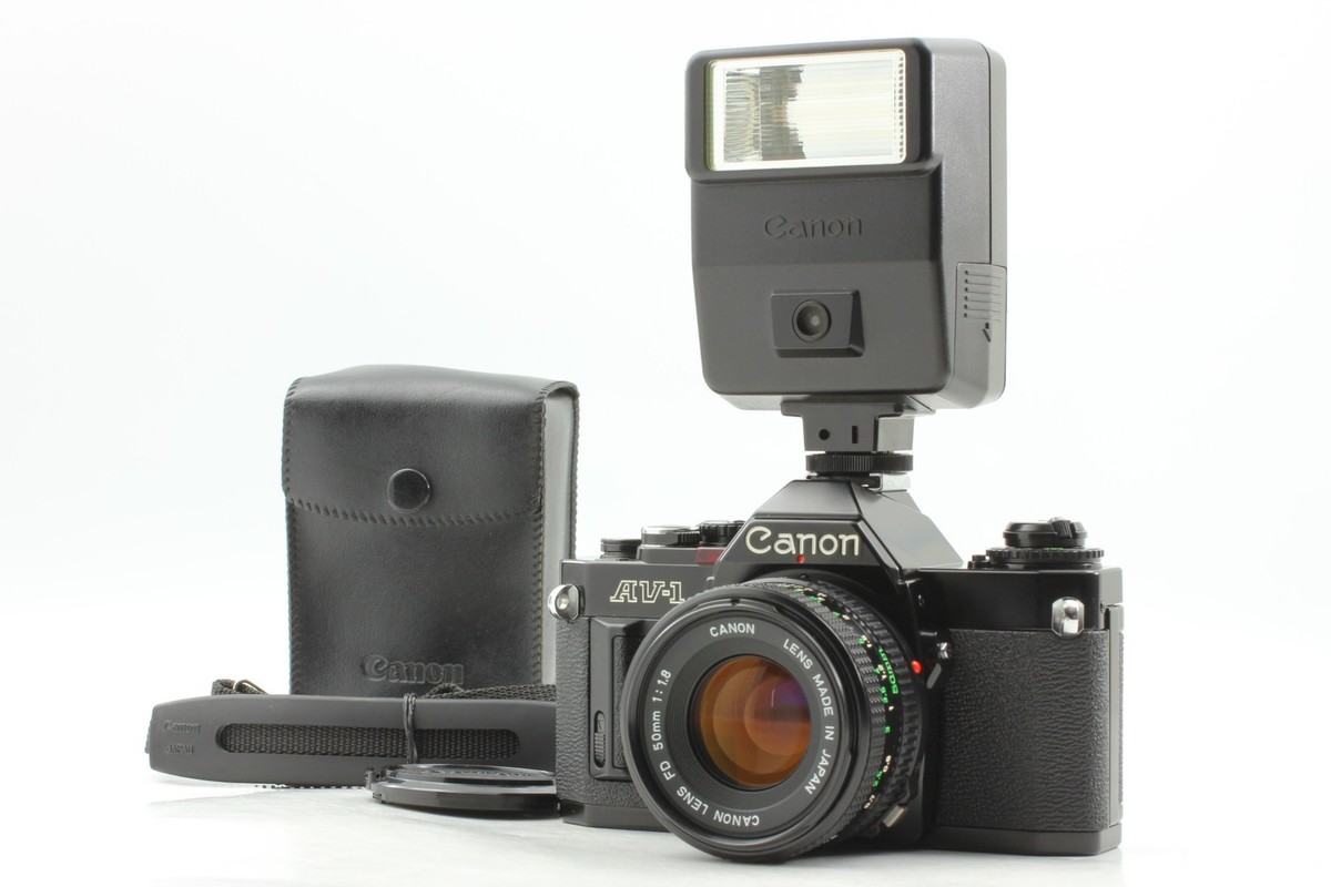 完動品　即撮影可　CANON AV-1 NEW FD 50 1.8 完動品 即撮影可 CANON AV-1 NEW FD 50 1.8